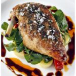 Roast Thyme Chicken with Madeira sauce Featured Image - Thumbnail Image