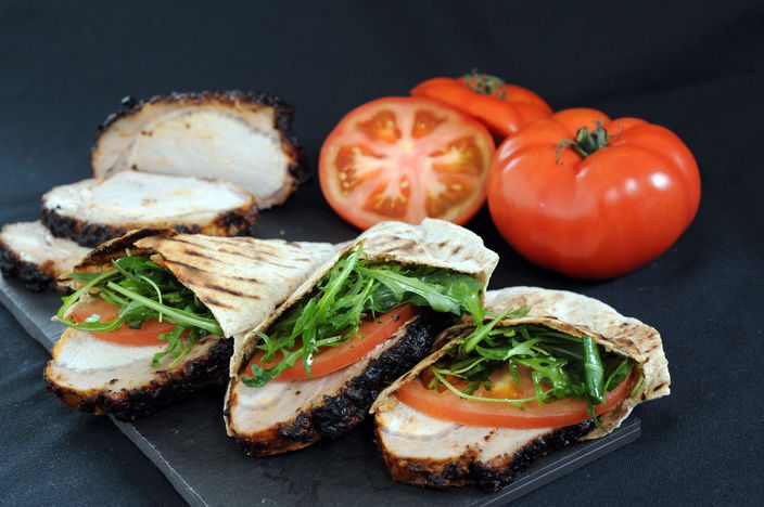 Pork Loin Pittas with Fennel &#038; Balsamic Marinade Featured Image - Full Image
