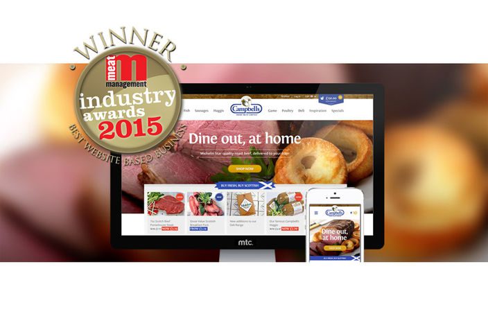 Read Campbells Prime Meat have a Winning Website