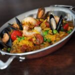 Classic Paella with Shellfish Recipe Featured Image - Thumbnail Image