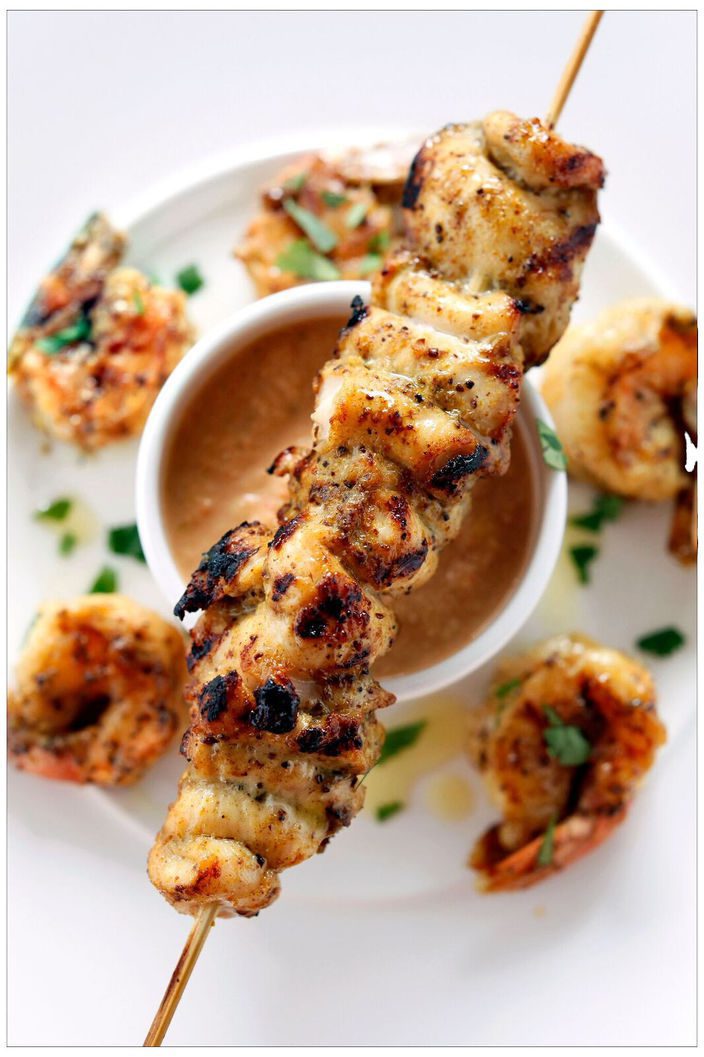 Chicken Satay Recipe Featured Image - Full Image